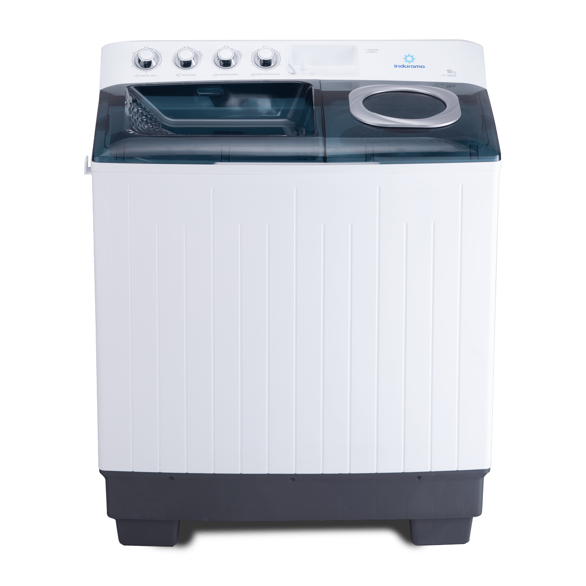 Indurama - Lavadora Semi Automatica LRI-15BLSA | 15 Kg