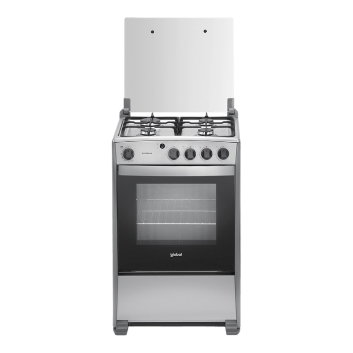 Global - Cocina gas Floreana 4 Quemadores 24" Quarzo | Gris