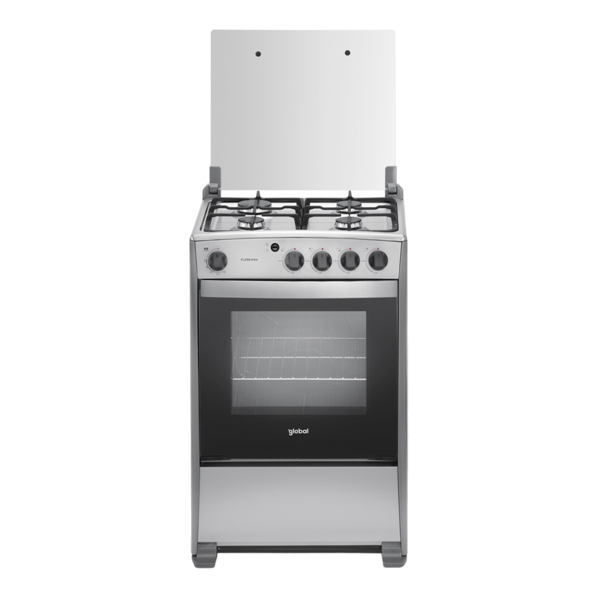 Global - Cocina gas Floreana 4 Quemadores 24" Quarzo | Gris