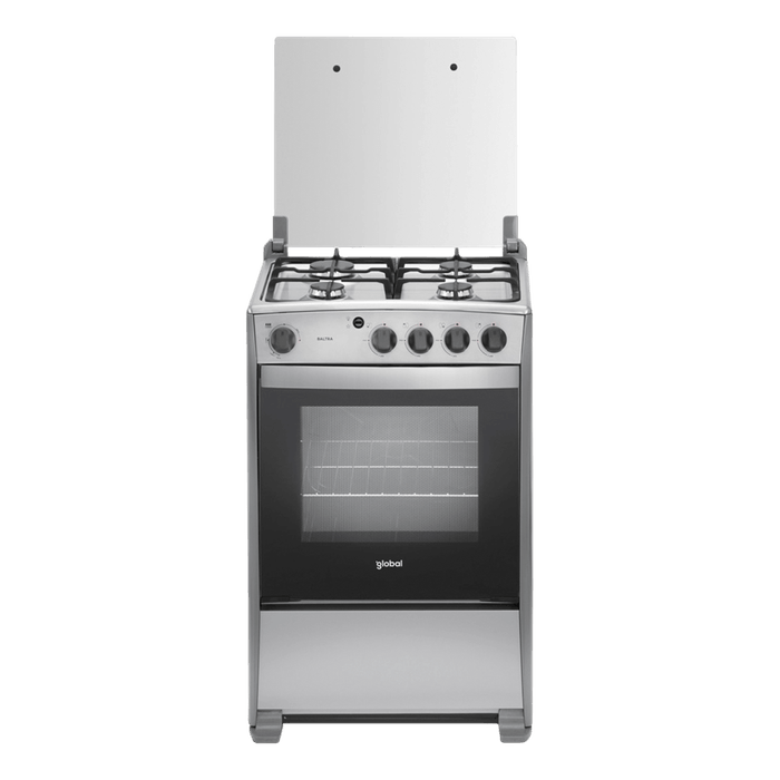 Global - Cocina gas Baltra 4 Quemadores 24" Quarzo | Gris