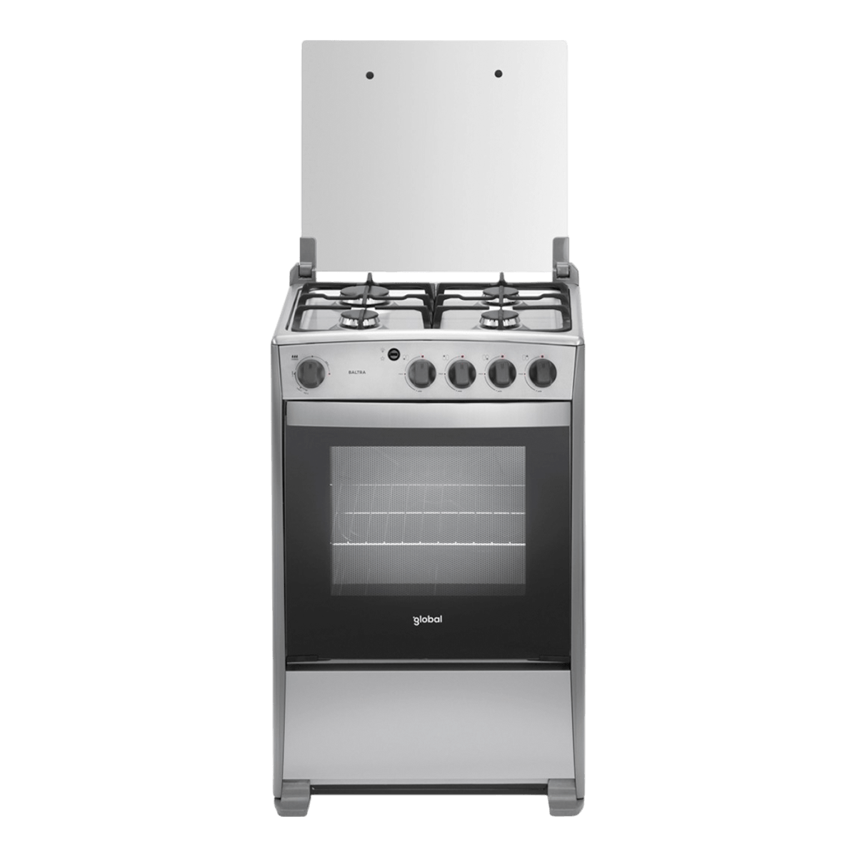 Global - Cocina gas Baltra 4 Quemadores 24" Quarzo | Gris