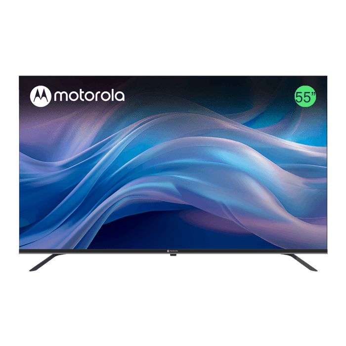 Televisor Motorola Led 55Mgfuhd Google Tv Negro 55"