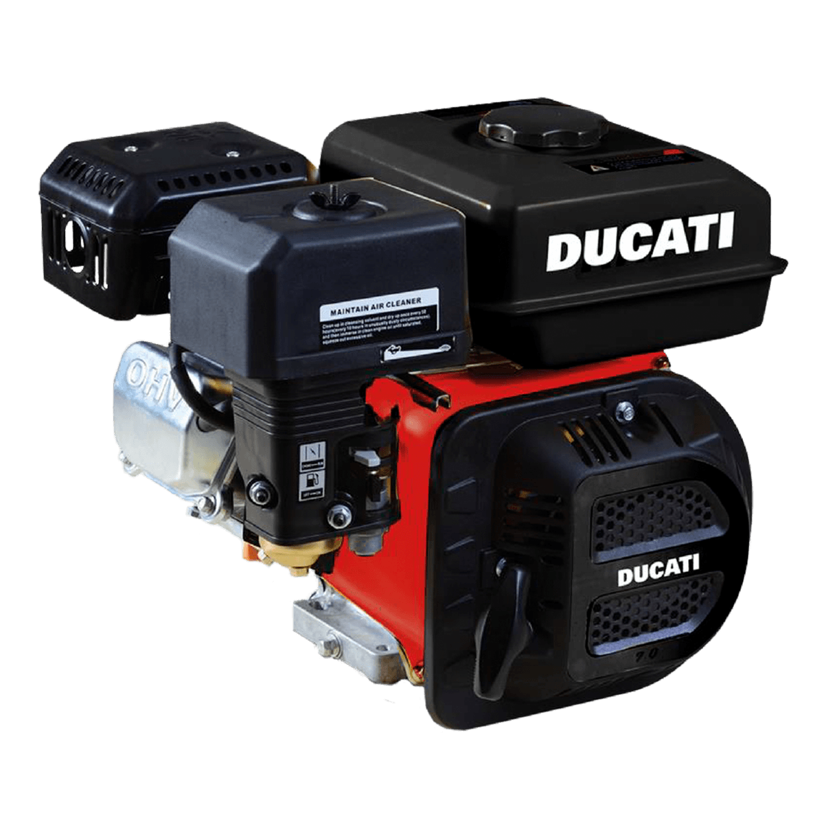 Motor a Diesel Ducati Dpe420Fe Rojo