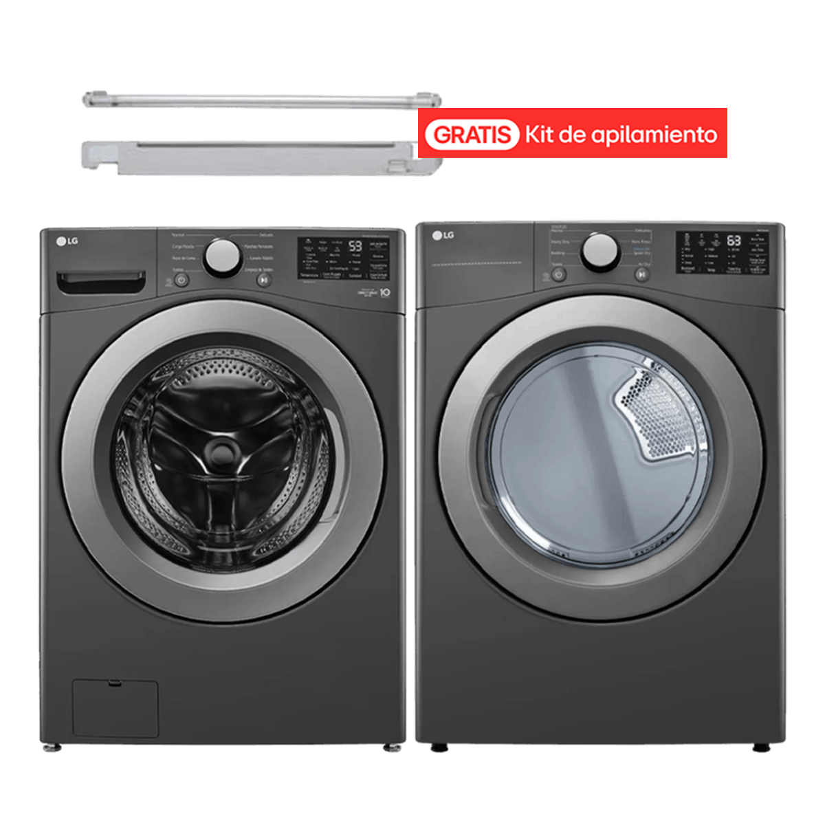 Lavadora Automática LG Wm25Mv2S6W 25KG