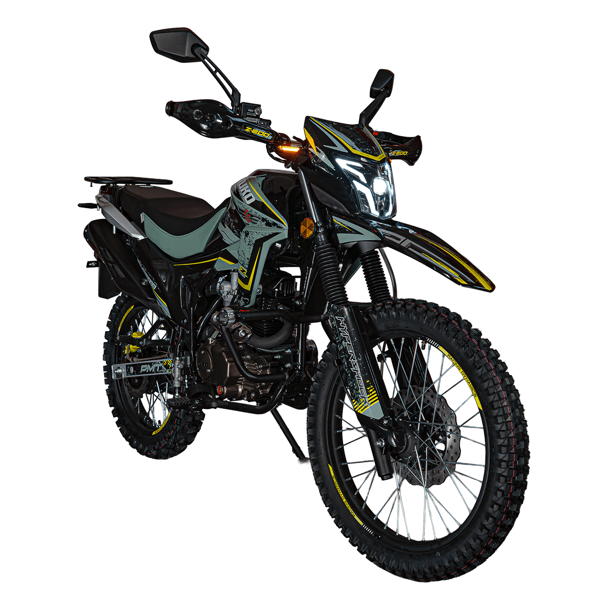 Moto Dp Tuko Z-200 Verde 2027