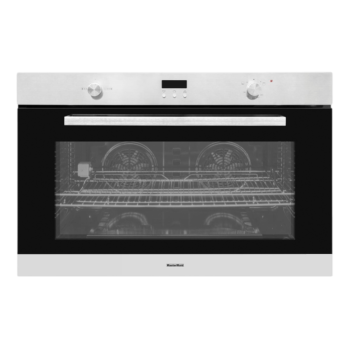Horno a Gas Mastermaid Egb-135Ercd2W 90Cm Gris