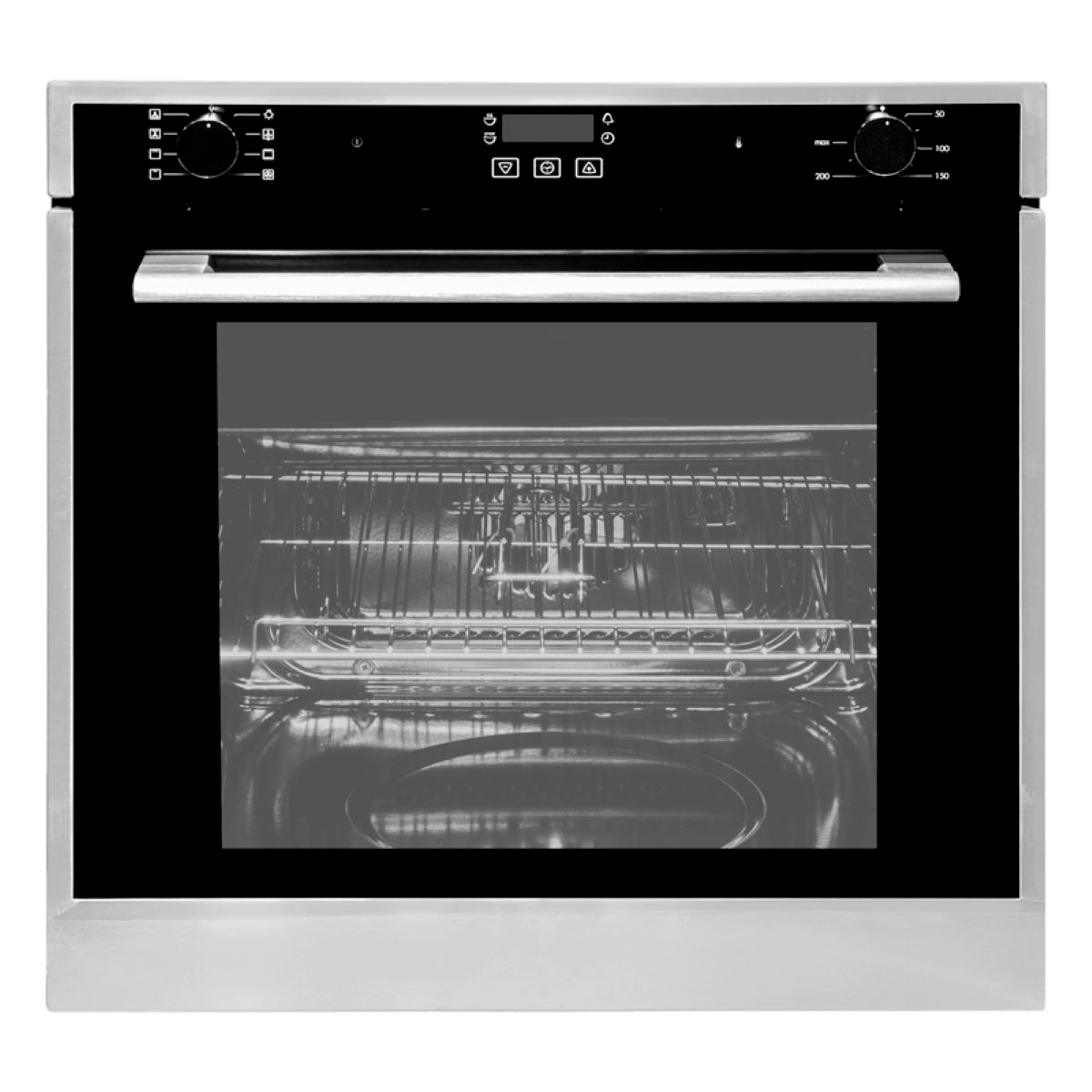 Horno Eléctrico Mastermaid Eb-90Ecd6-8Bc03 60Cm Gris