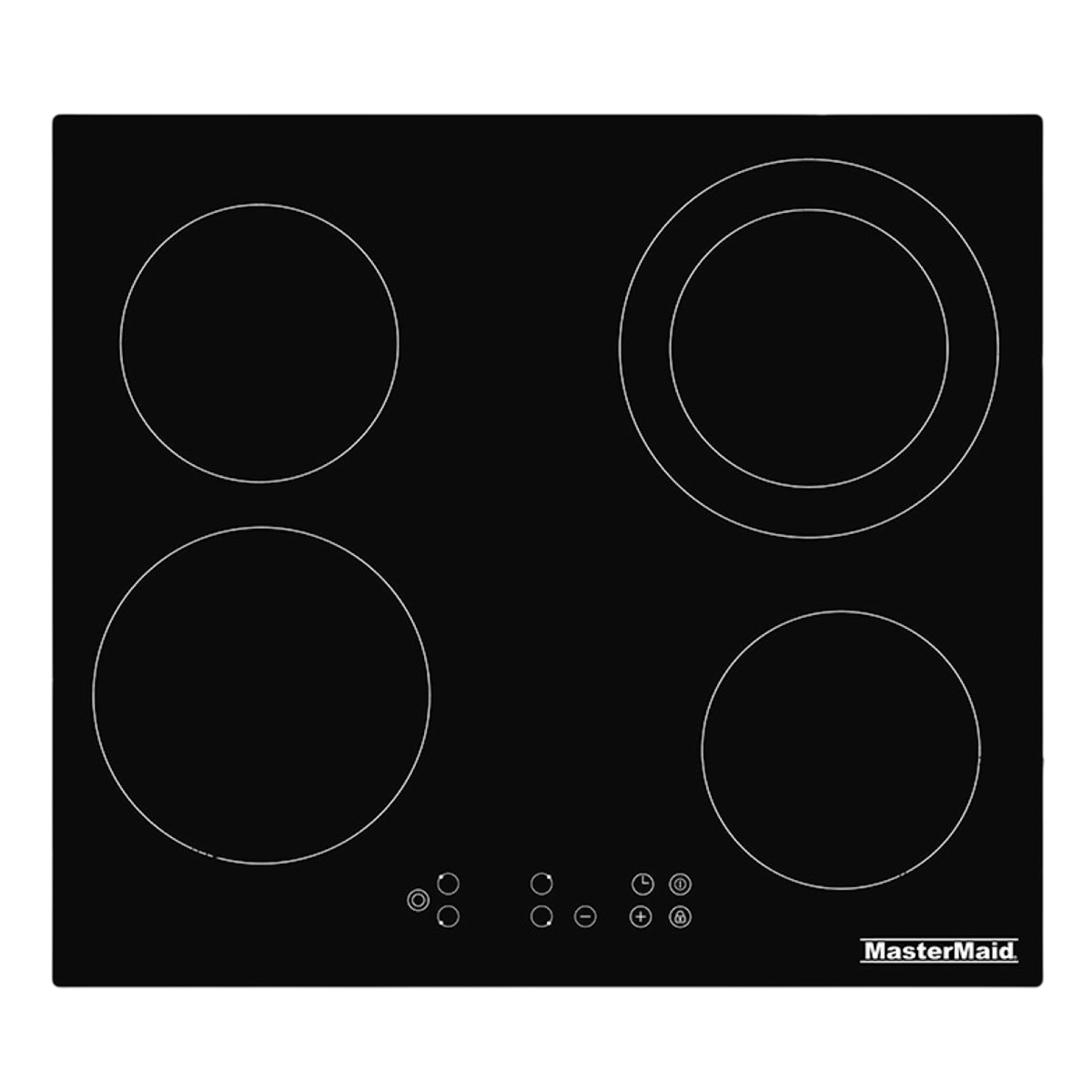 Encimera Eléctrica Mastermaid Alp-Im74T Q4 Negro Mate