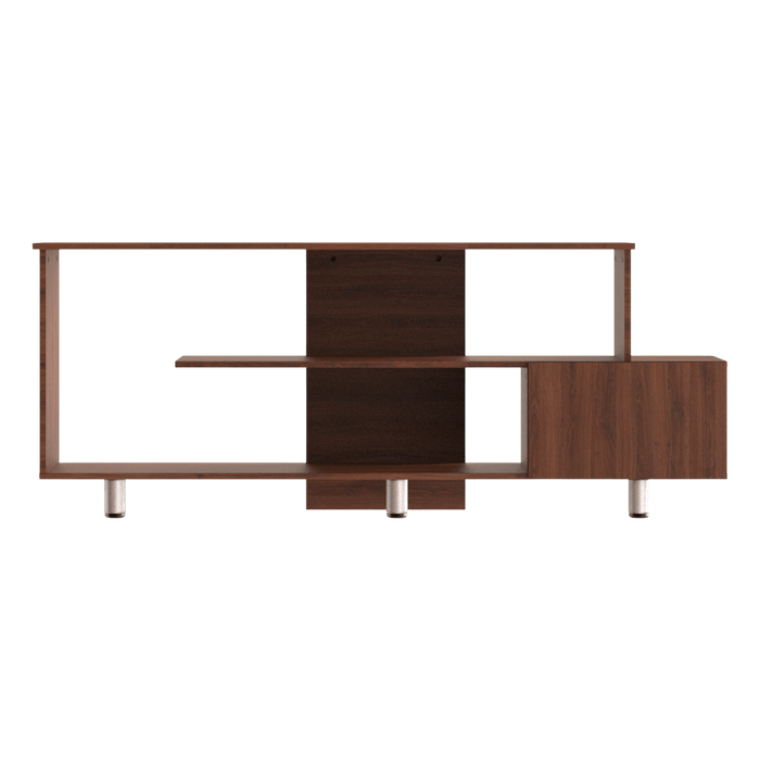 Mesa de Tv Mueble Fácil X01M166N Nuez 70"