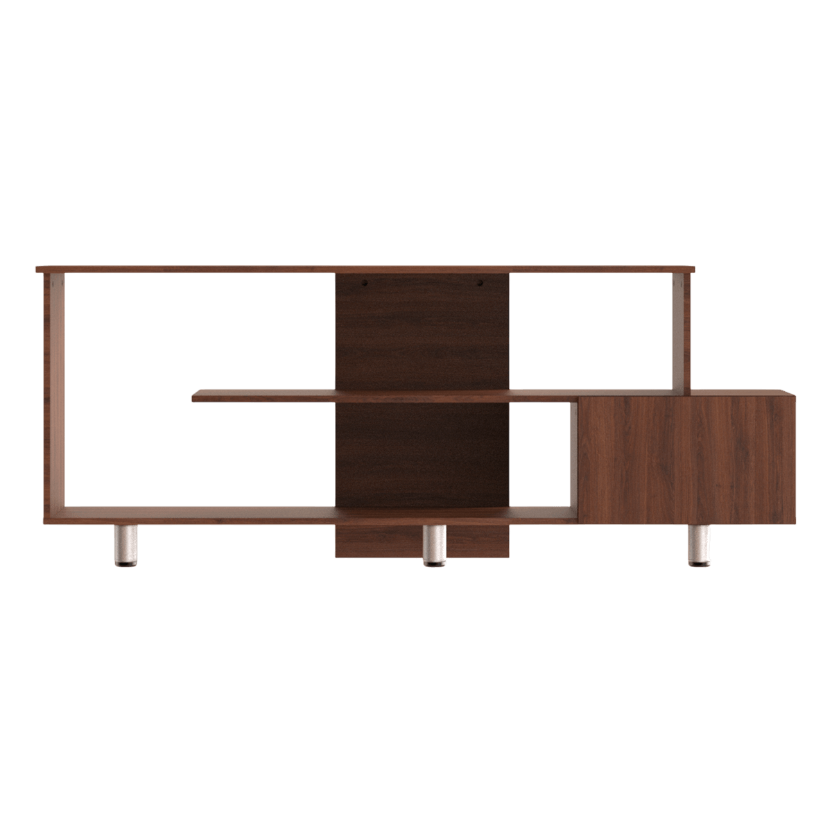 Mesa de Tv Mueble Fácil X01M166N Nuez 70"
