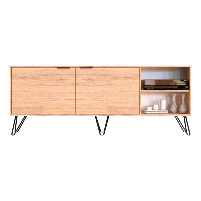 Mesa de Tv Mueble Fácil X20M179R Café 65"