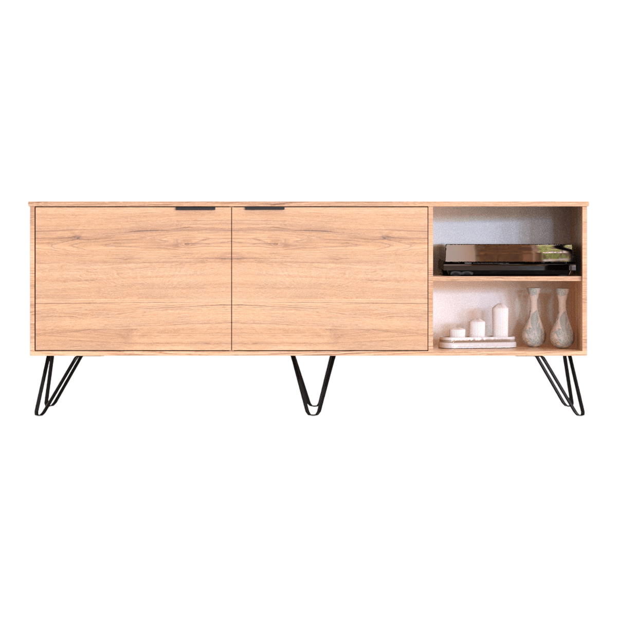 Mesa de Tv Mueble Fácil X20M179R Café 65"