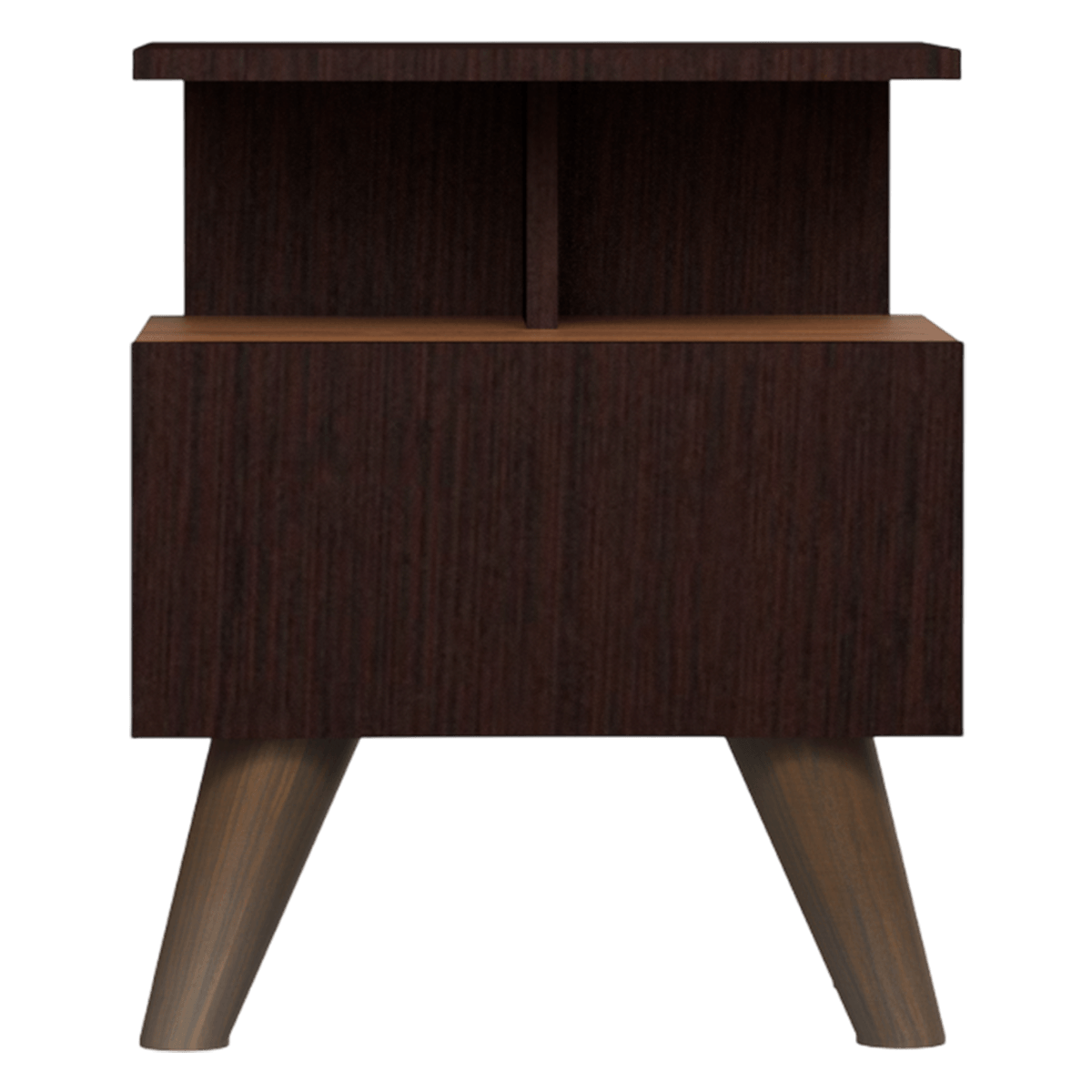 Velador Mueble Fácil D01N040Aw 1C Café Oscuro