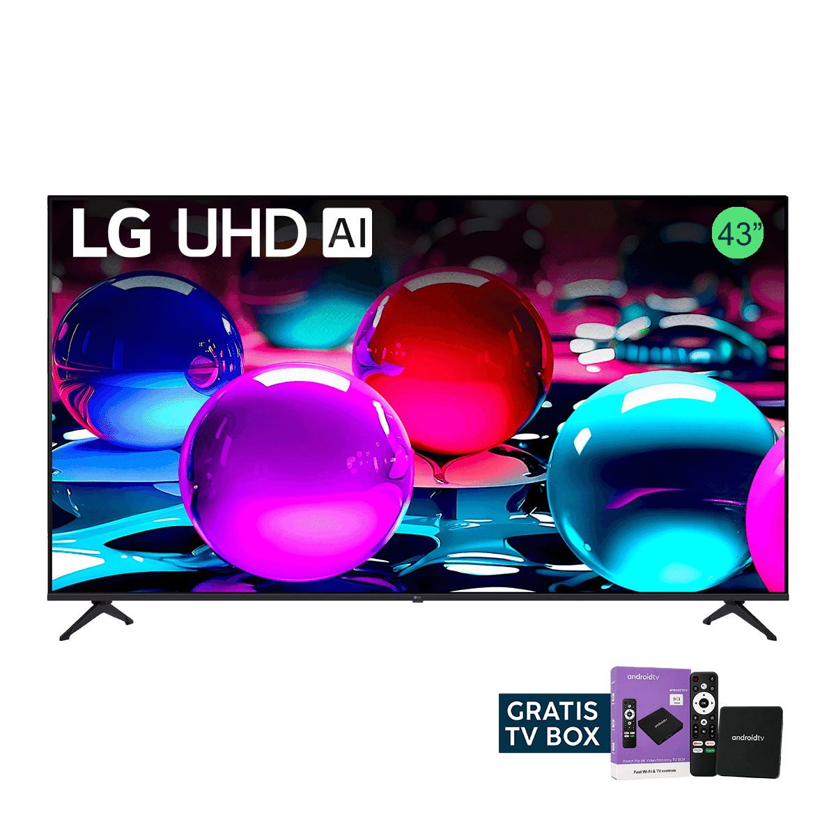 Televisor LG Led 43Ua7500Psa Negro 43"