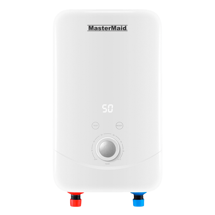 Calefón Eléctrico Mastermaid 109198 12Kw Blanco